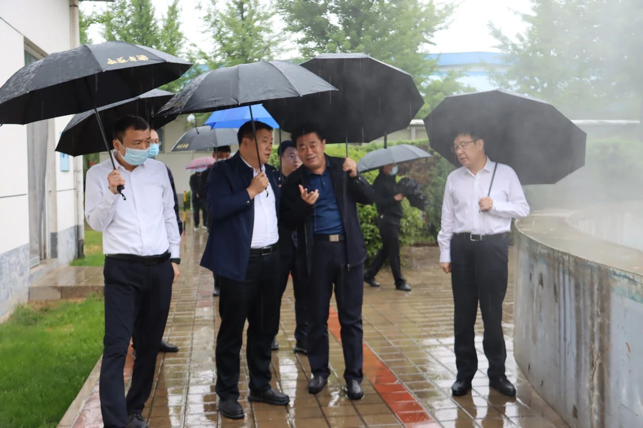 承德市生态环境局党组书记、局长尹崧莅临腾博会官网集团考察调研